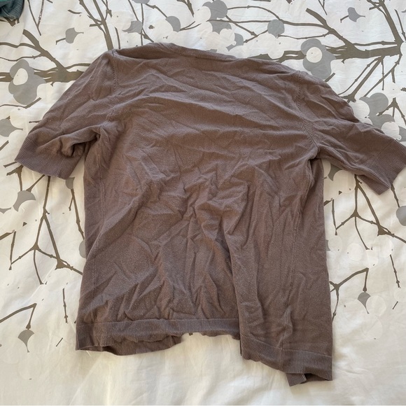 Ann Taylor short sleeve cardigan - Picture 2 of 4